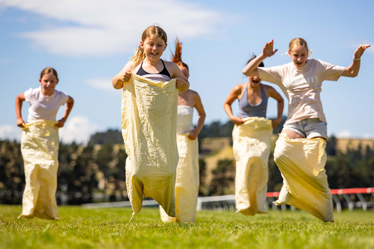 Cromwell sack race