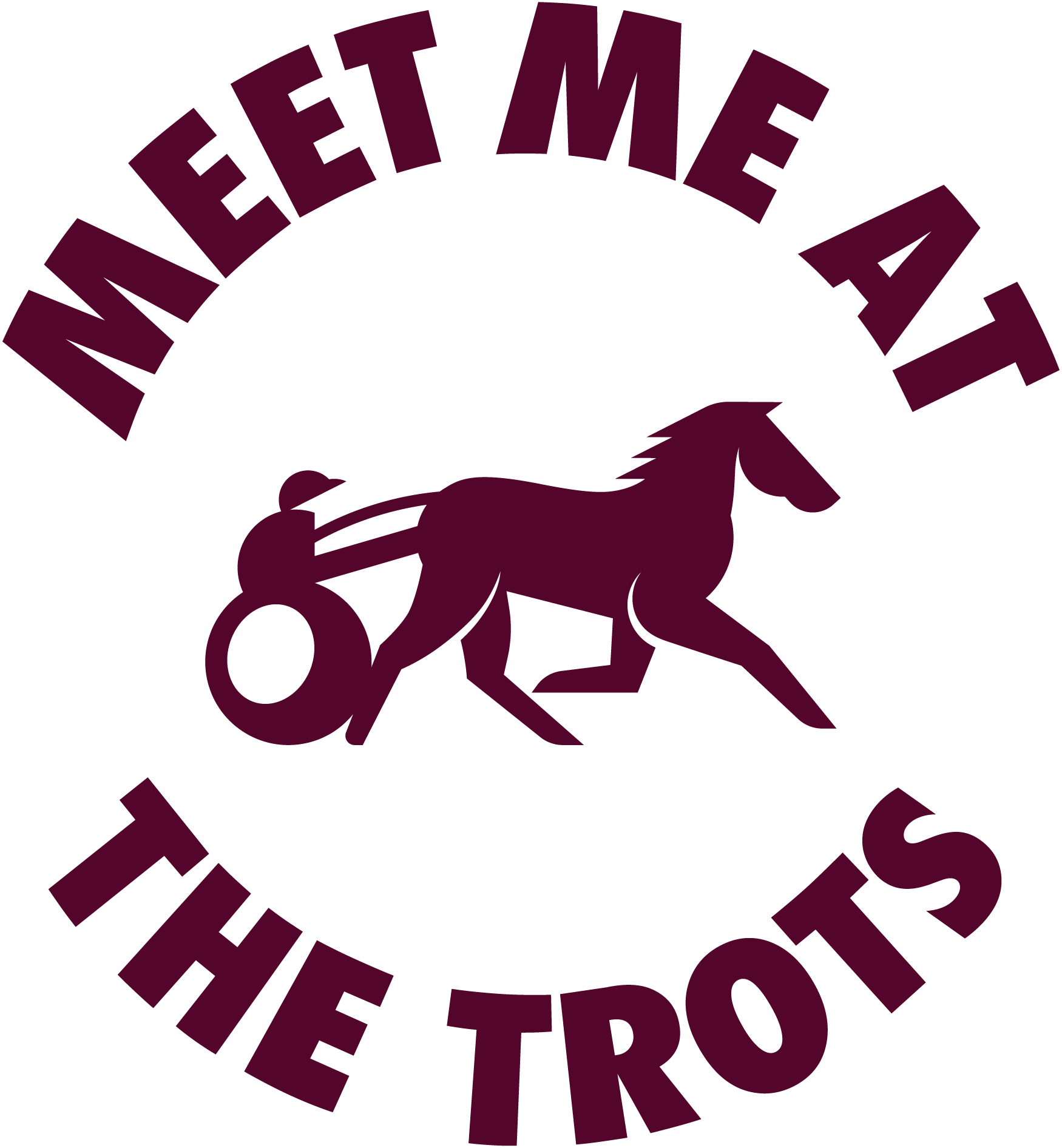 MMA The Trots icon Burgundy